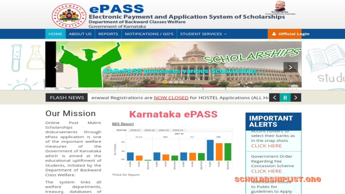 Vidyasiri Scholarship 2024 Registration Eligibility Application Form