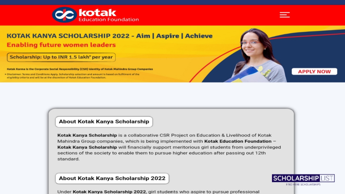 https://scholarshiplist.org/kotak-mahindra-bank-scholarship-2023-apply-online/