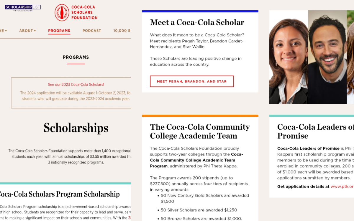 Coca Cola Scholarship 2023 Apply Online