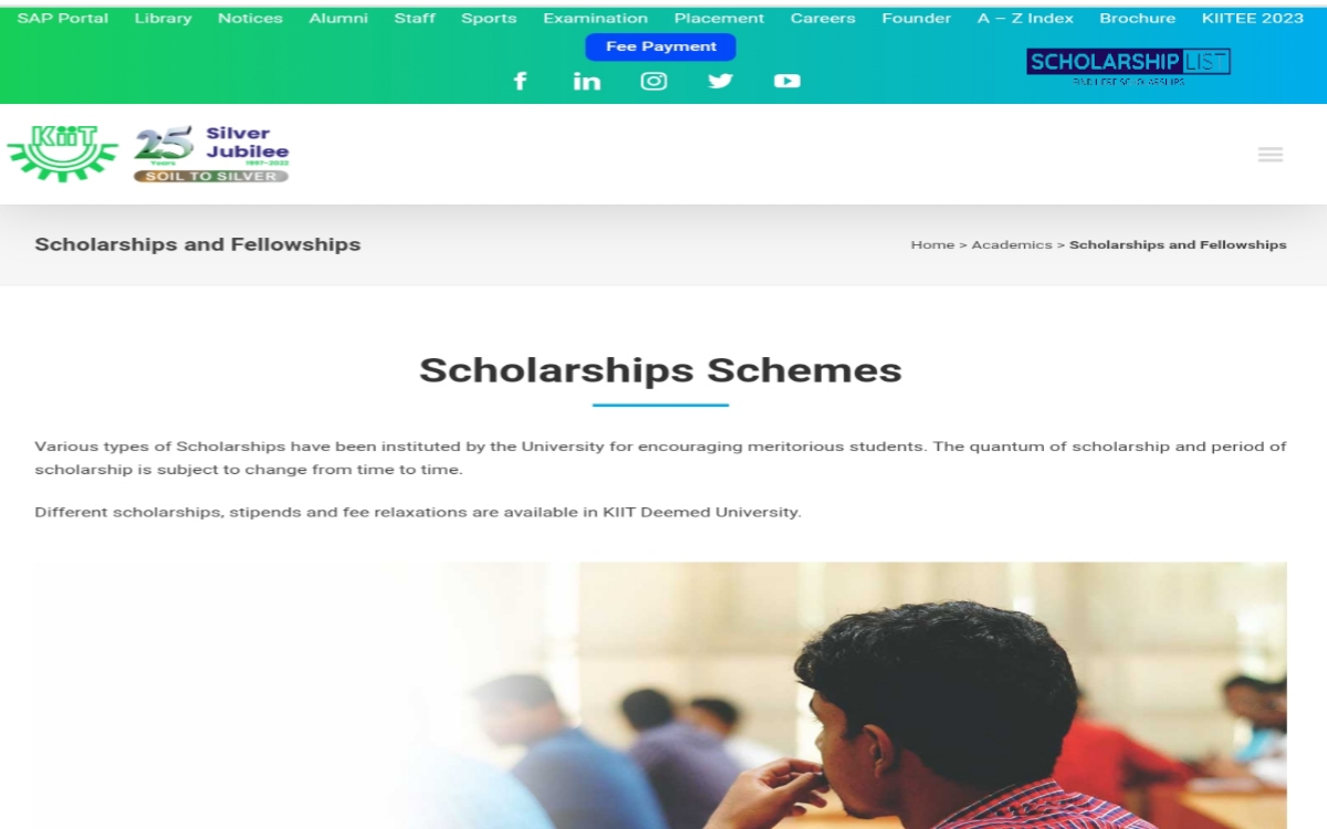 https://scholarshiplist.org/kiit-scholarship-2023-apply-online-eligibility-last-date/