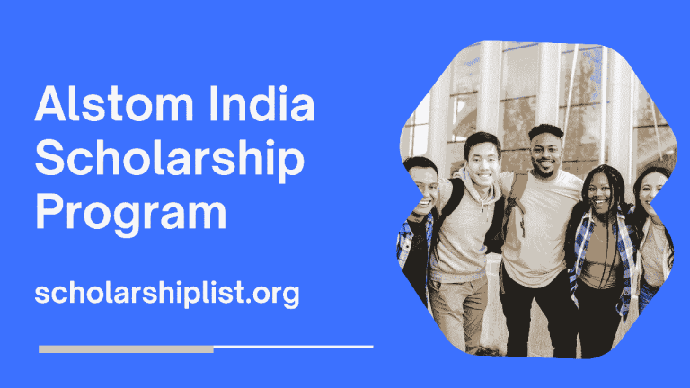 alstom india scholarship