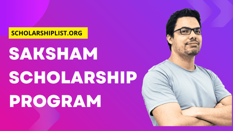 saksham scholarship scheme